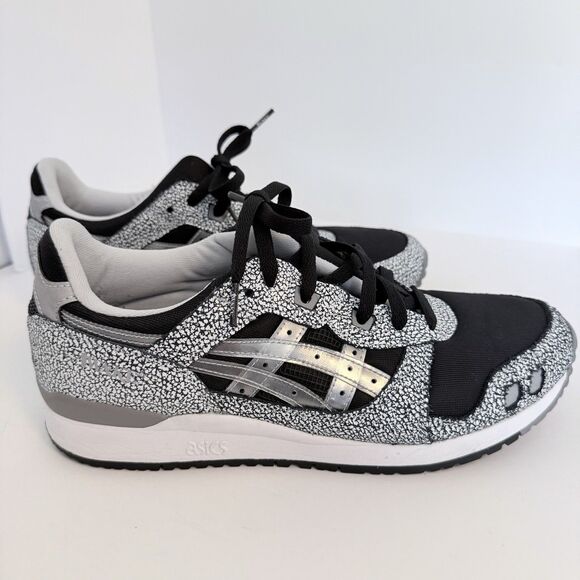ASICS Gel-Lyte III Awake NY Mens Size 10 Black White Speckled 1201A742 Sneakers main image 7